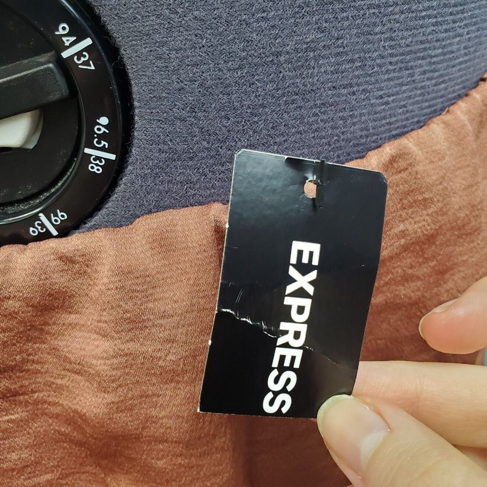 Express Rust Strapless Mini Dress - Picture 13 of 15
